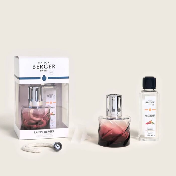 Maison Berger Red Spiral Lamp Berger Gift Pack